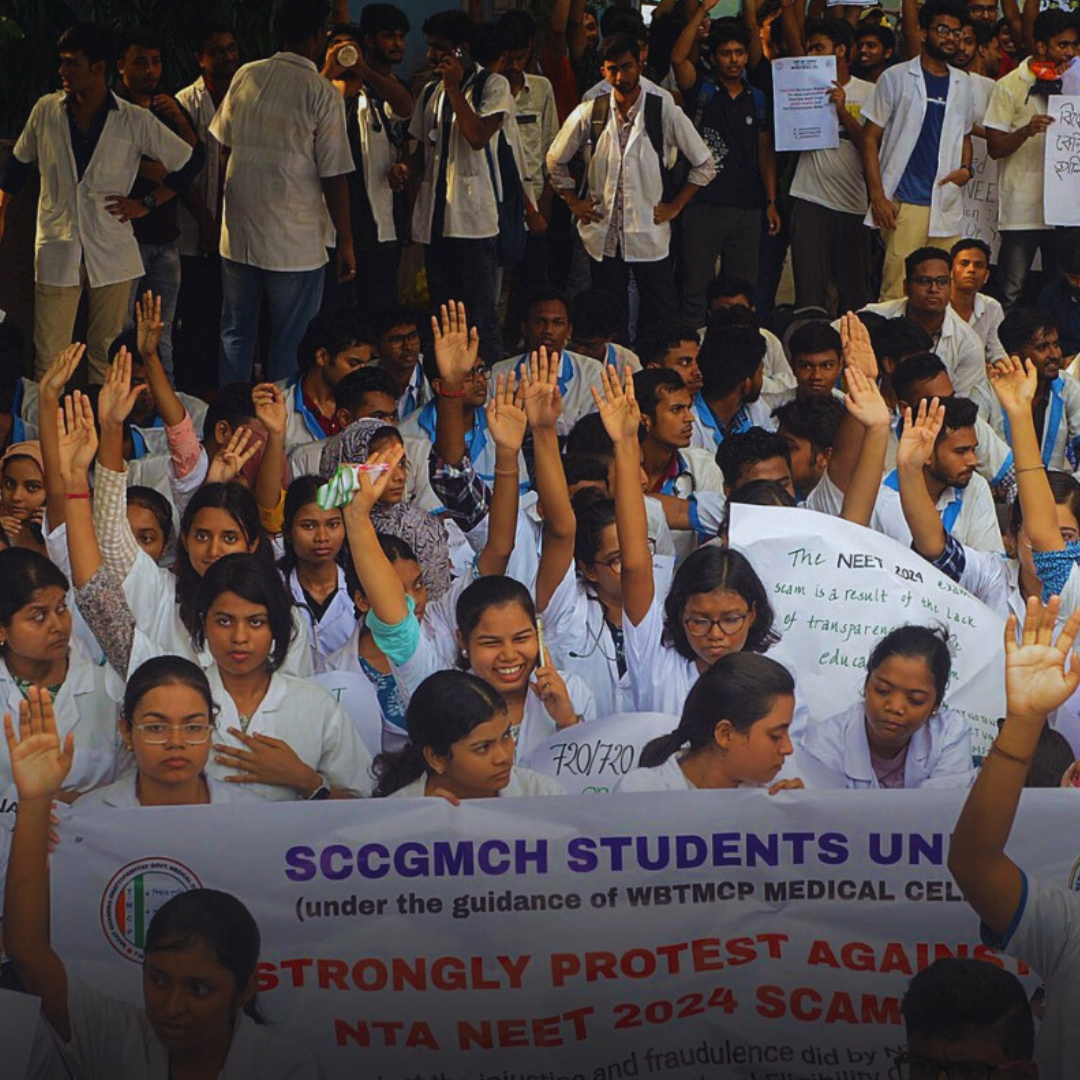 Students at protests